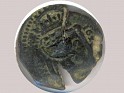Escudo - 8 Maravedís (Resello) - Spain - 1641 - Copper - Cayón# 5350 - 26 mm - Resealing of 8 maravedis on 8 maravedis coin of Philip Iv - 0